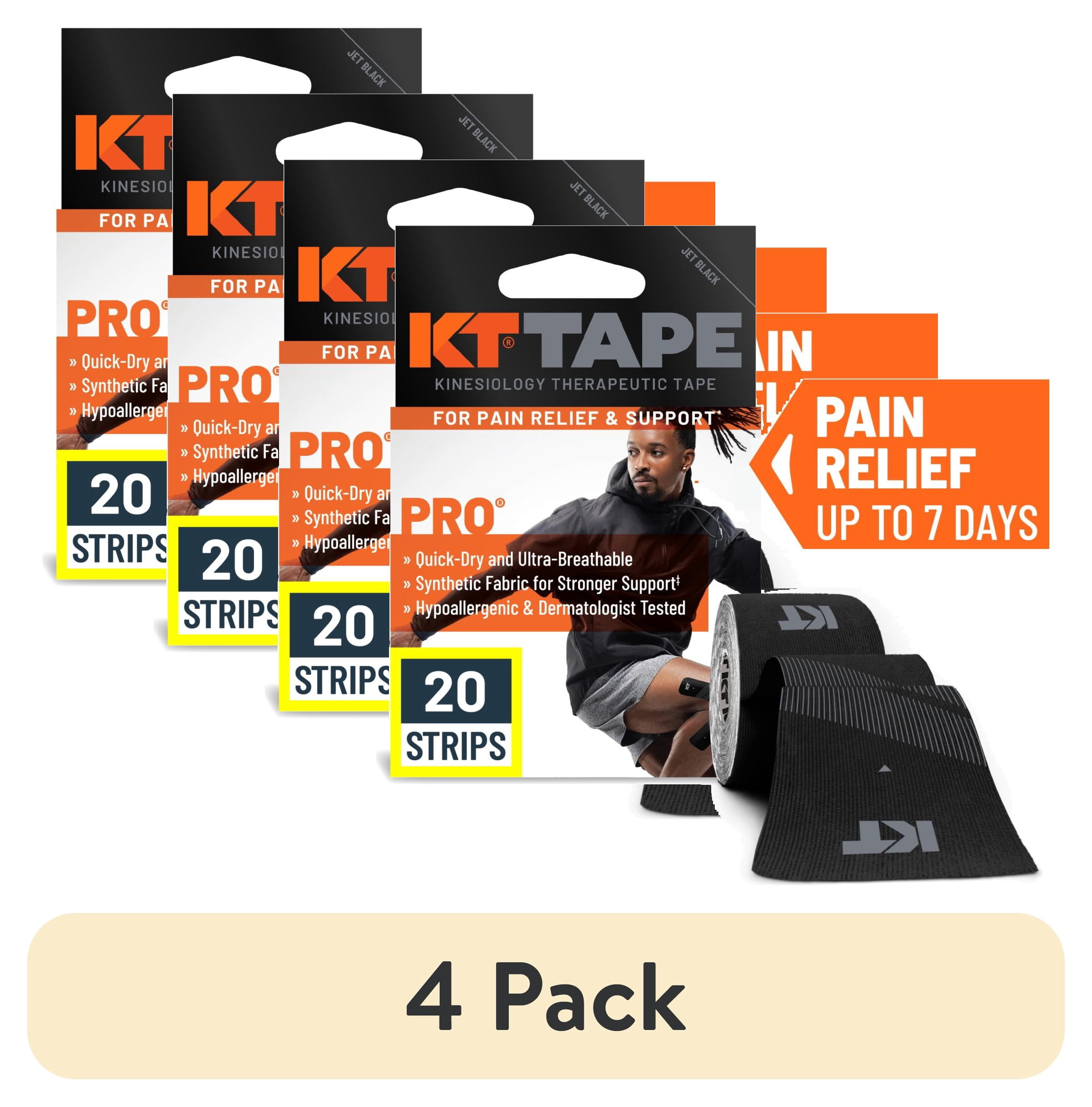 KT Tape Pro Ultra-Breathable Synthetic Kinesiology Tape, Sonic