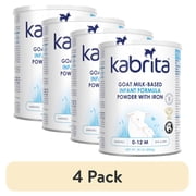 4 pack Kabrita Goat Milk Infant Formula, Non-GMO with DHA and ARA, Ages 0-12 Months, 28 oz Can