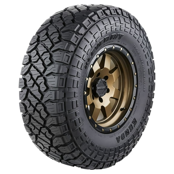 (4 pack) Kenda Klever R/T KR601 Rugged Terrain LT35X10.50R17 121R D Light Truck Tire
