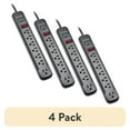 thumbnail image 1 of (4 pack) Kensington Guardian Premium Surge Protector, 7 Outlets, 6 ft Cord, 540 Joules, Gray, 1 of 3