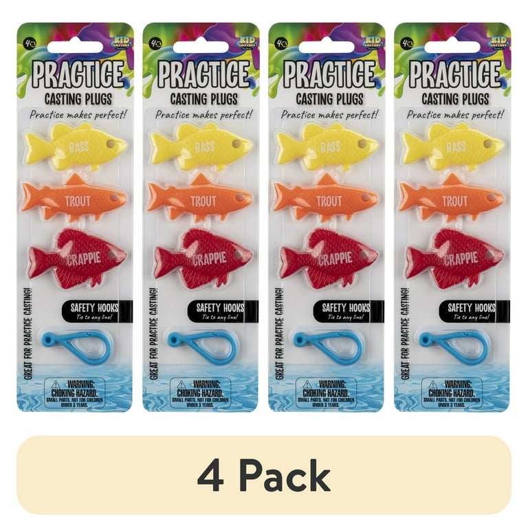 fishing casting practice lure Baits Spoonbrella Rigs Spanish Mackerel / Bluefish / Redfish 6-Piece Fishing Casting Practice Plugs