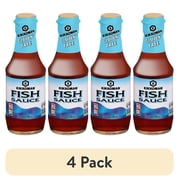 (4 pack) Kikkoman Gluten‑Free Fish Sauce, 6.8 fl oz Glass Bottle