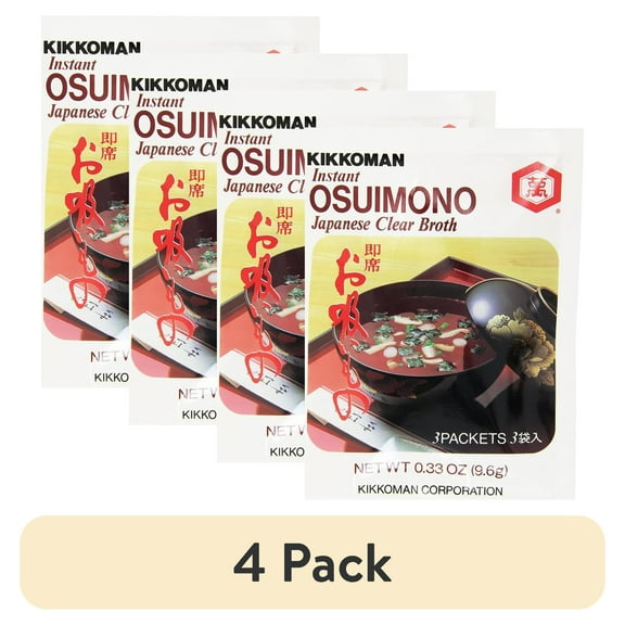 (4 pack) Kikkoman Instant Miso Instant Soup Mix