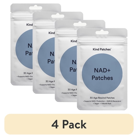 (4 pack) Kind Patches NAD+
