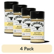 (4 pack) Kinder's Buttery Steakhouse® Seasoning, 2.3 oz
