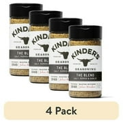 (4 pack) Kinder's The Blend Seasoning with Salt, Pepper and Garlic, 6.25 oz