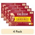 thumbnail image 1 of (4 pack) King Oscar Wild Caught Skinless & Boneless Sardines in Olive Oil, Spanish Style 4.23 oz, 1 of 11