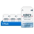 thumbnail image 1 of (4 pack) Kirk's Castile Bar Soap - Made With Premium Coconut Oil, Original Fresh Scent, 4 oz. Bars, 4 Pack, 1 of 9