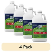 4 pack Klean-Strip Green  Muriatic Acid, 1 Gallon