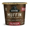 thumbnail image 1 of (4 pack) Kodiak Protein-Packed Double Dark Chocolate Muffin Power Cup, 2.36 oz, 1 of 14