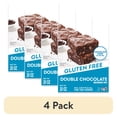 thumbnail image 1 of (4 pack) Krusteaz Gluten Free Double Chocolate Brownie Mix, Chocolate Chips Included, Gluten Free Brownie Mix, 20 oz Box, 1 of 17