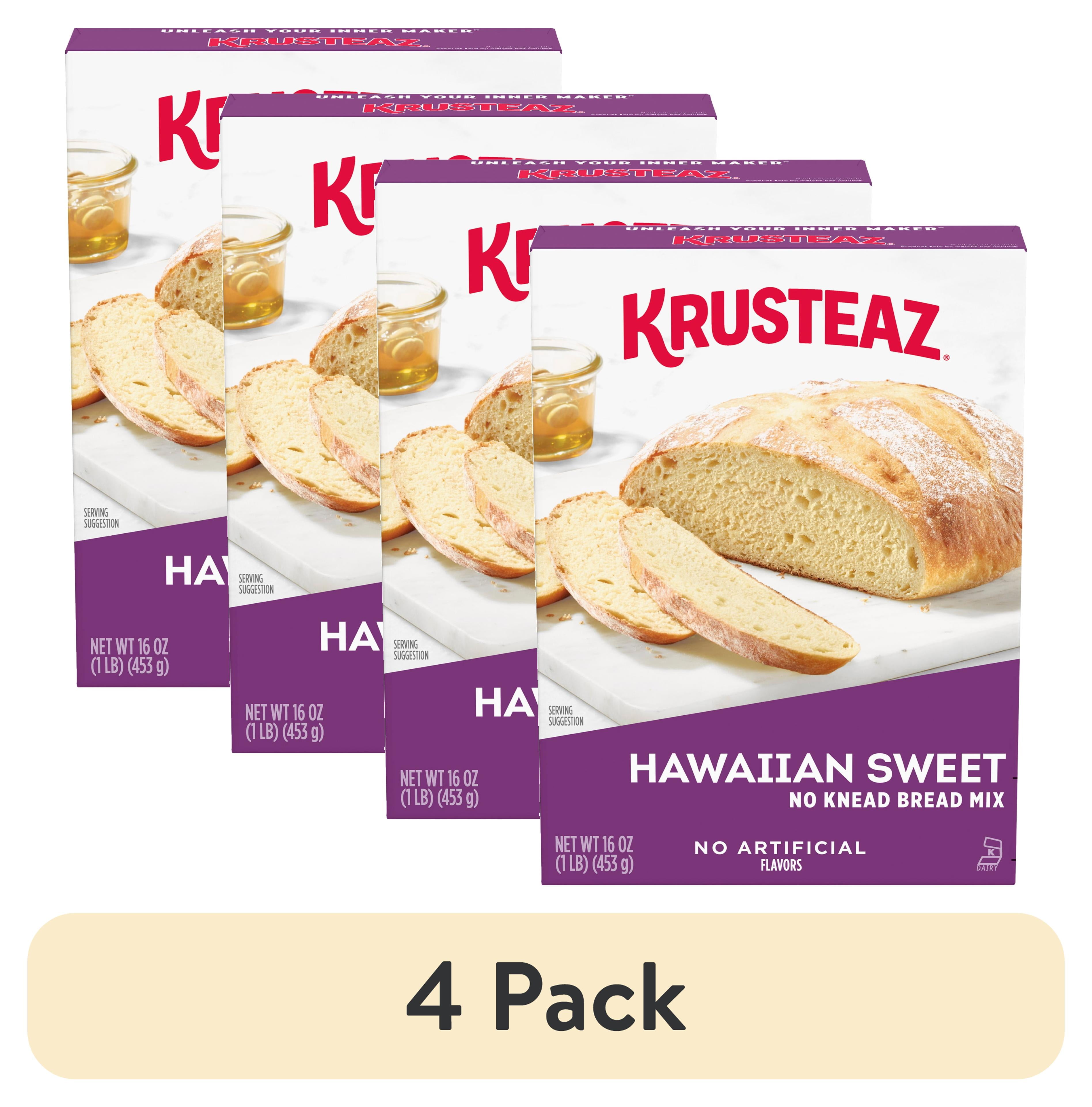 『bread』 Amazon.com: Krusteaz Hawaiian Sweet No Knead Bread Mix