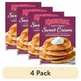 thumbnail image 1 of (4 pack) Krusteaz Sweet Cream Pancake and Waffle Mix, Light & Fluffy, 26 oz Box, 1 of 15