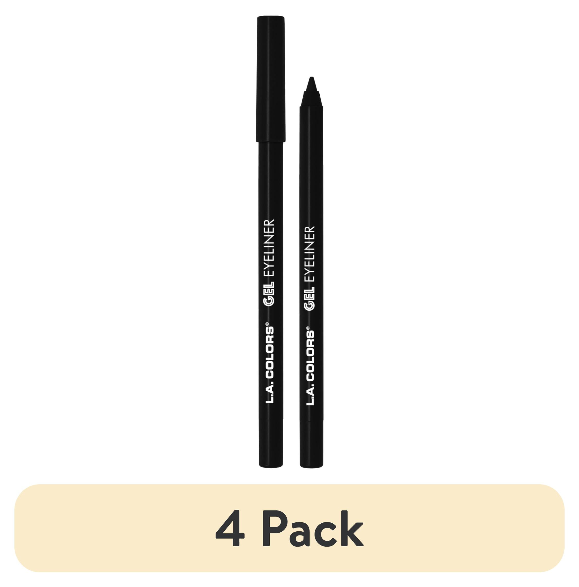 4 pack) L.A. COLORS Smudge & Transfer proof Smooth Glide-on Gel