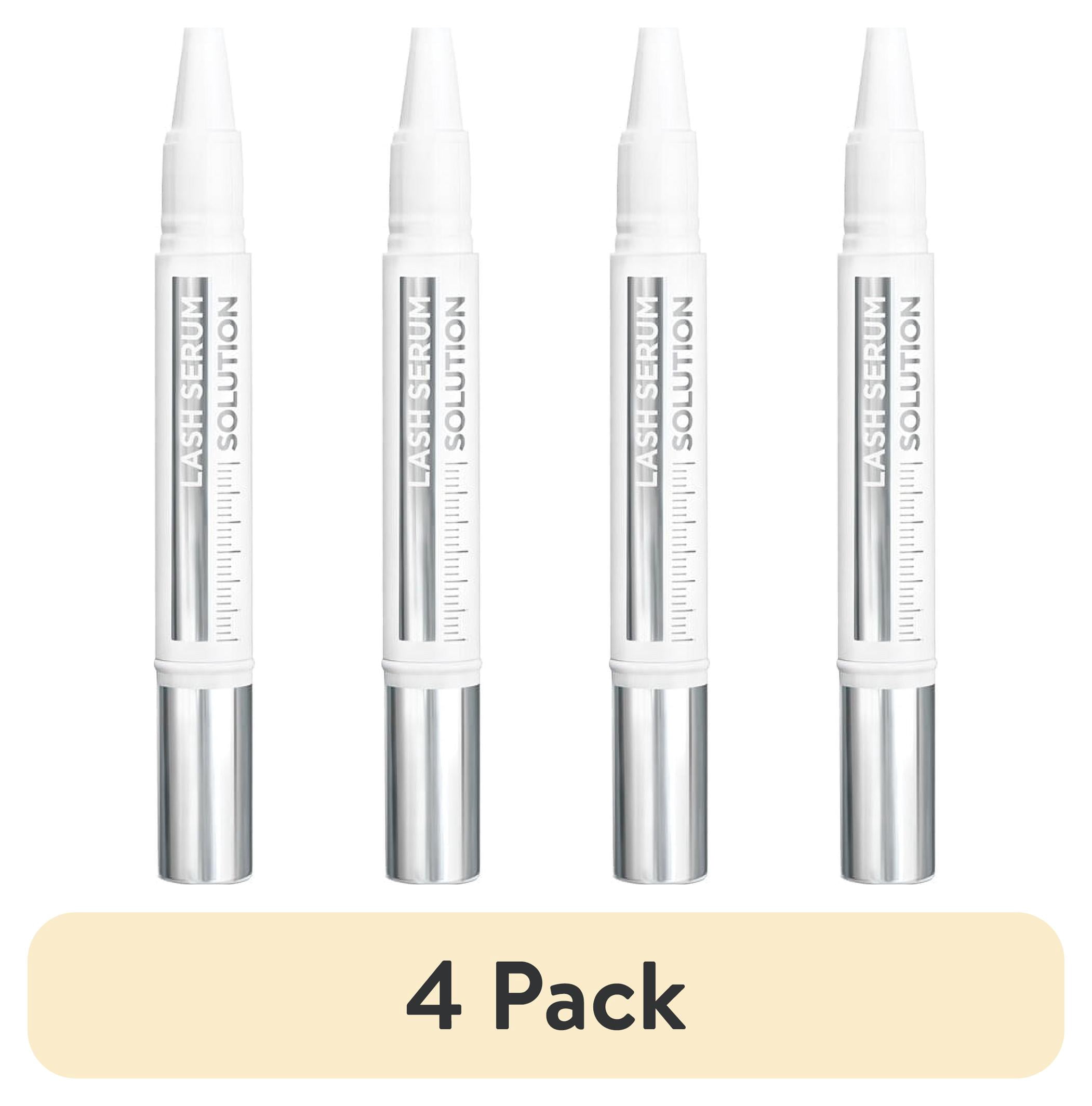 4 pack) L'Oreal Paris Eyelash Serum Solution with Lash Caring