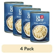 (4 pack) La Choy Bean Sprouts, Canned Vegetables, 14 oz Can