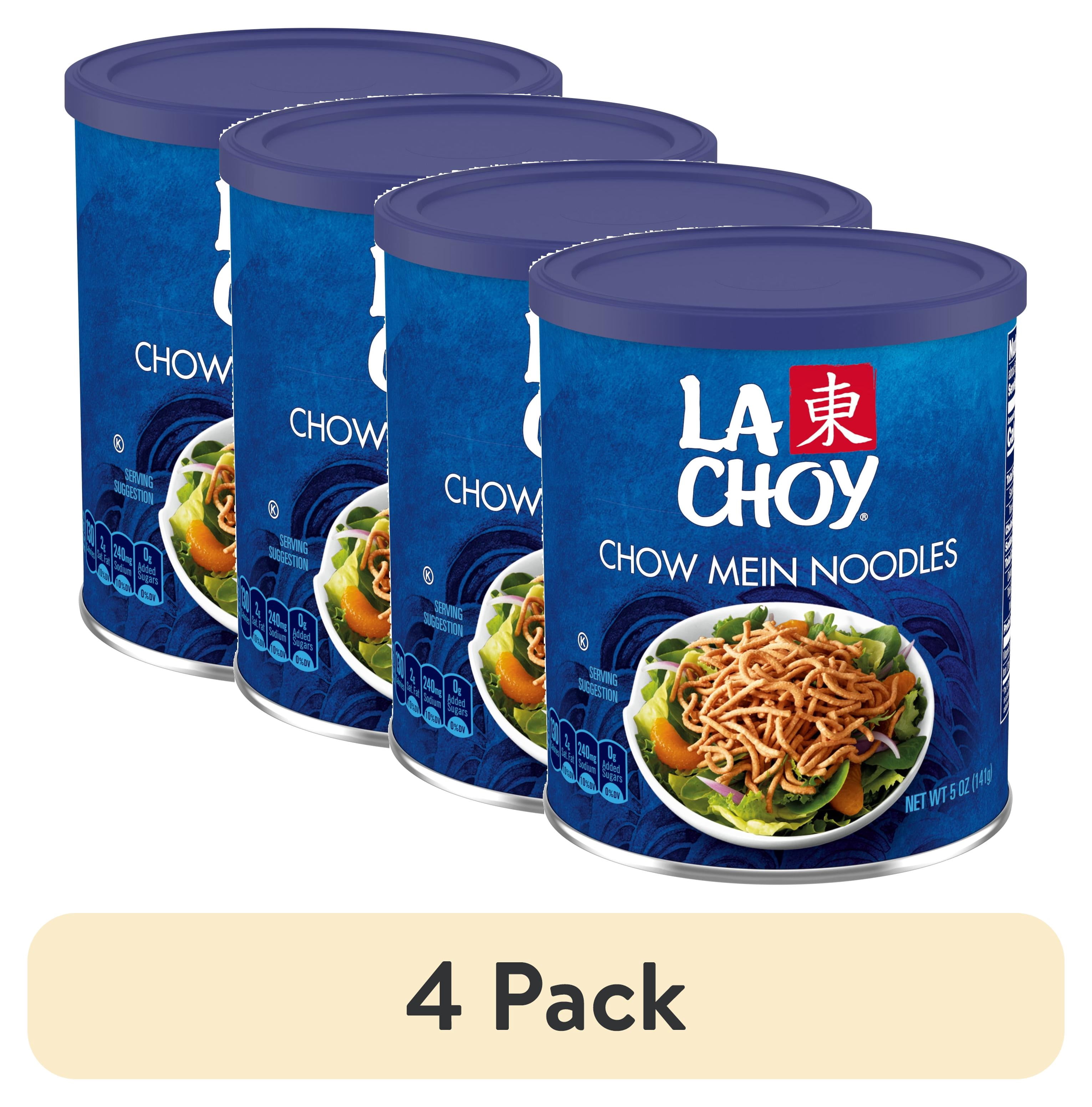 (4 pack) La Choy Chow Mein Noodles, 5 oz Can