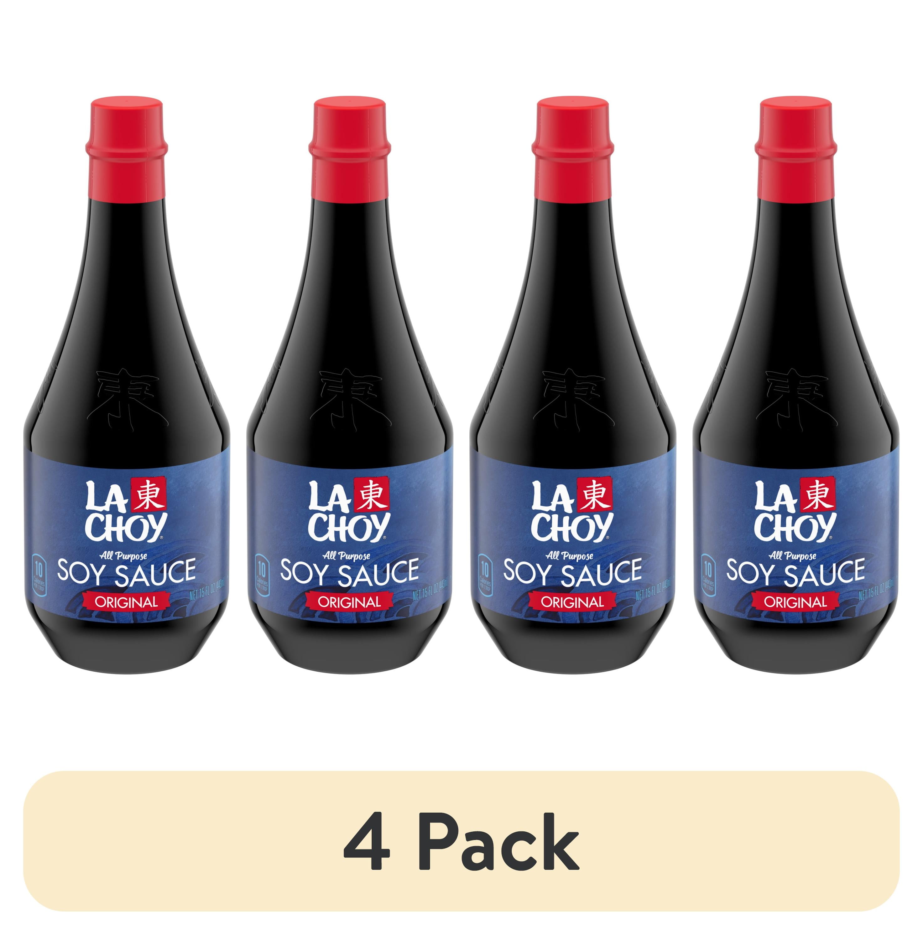 6 pack) La Choy Soy Sauce, 15 fl oz - Walmart.com