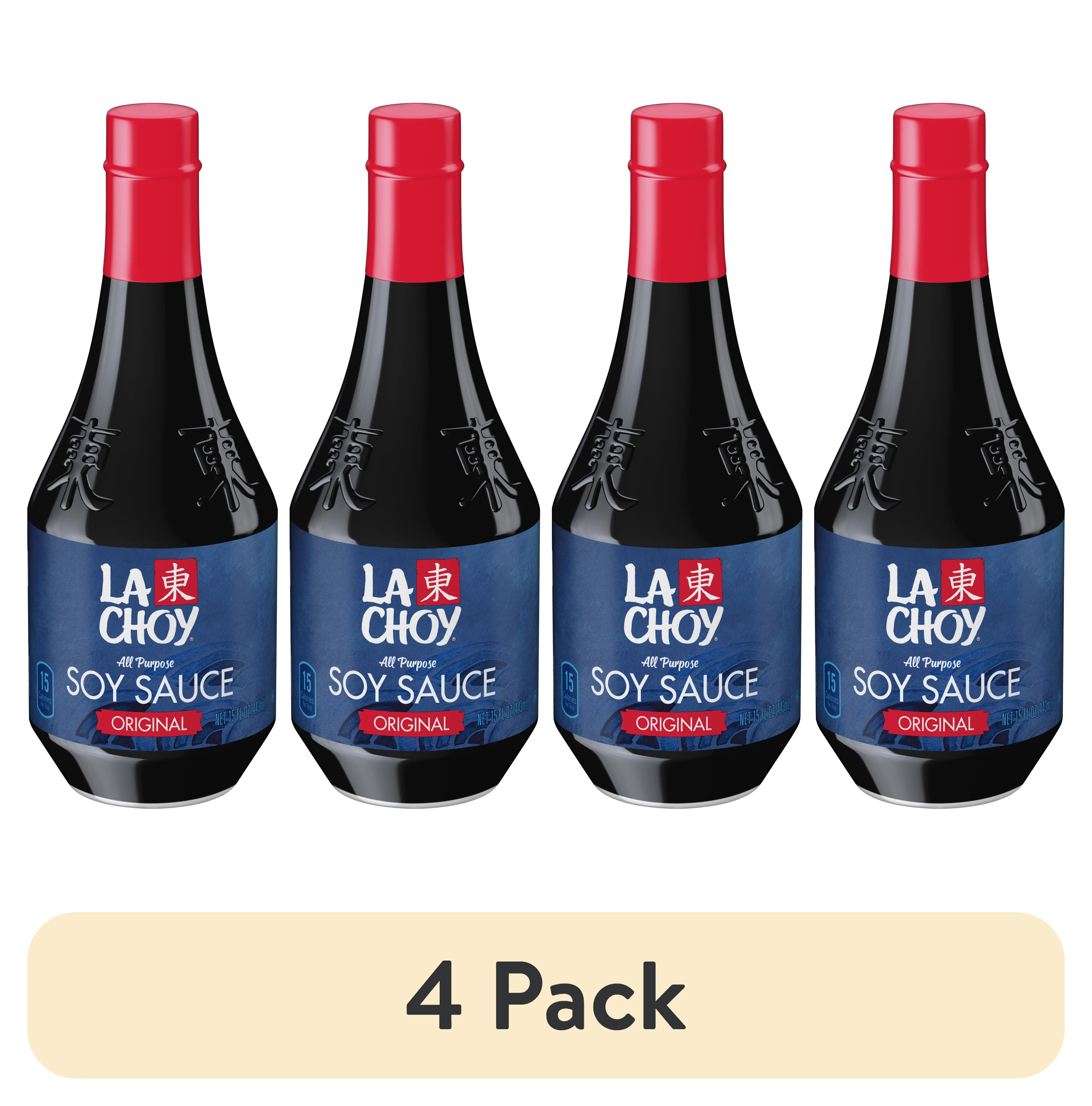 (4 pack) La Choy Soy Sauce, 15 oz