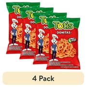(4 pack) Totis Donitas Chili Lime Wheat Chips, 3.88 oz