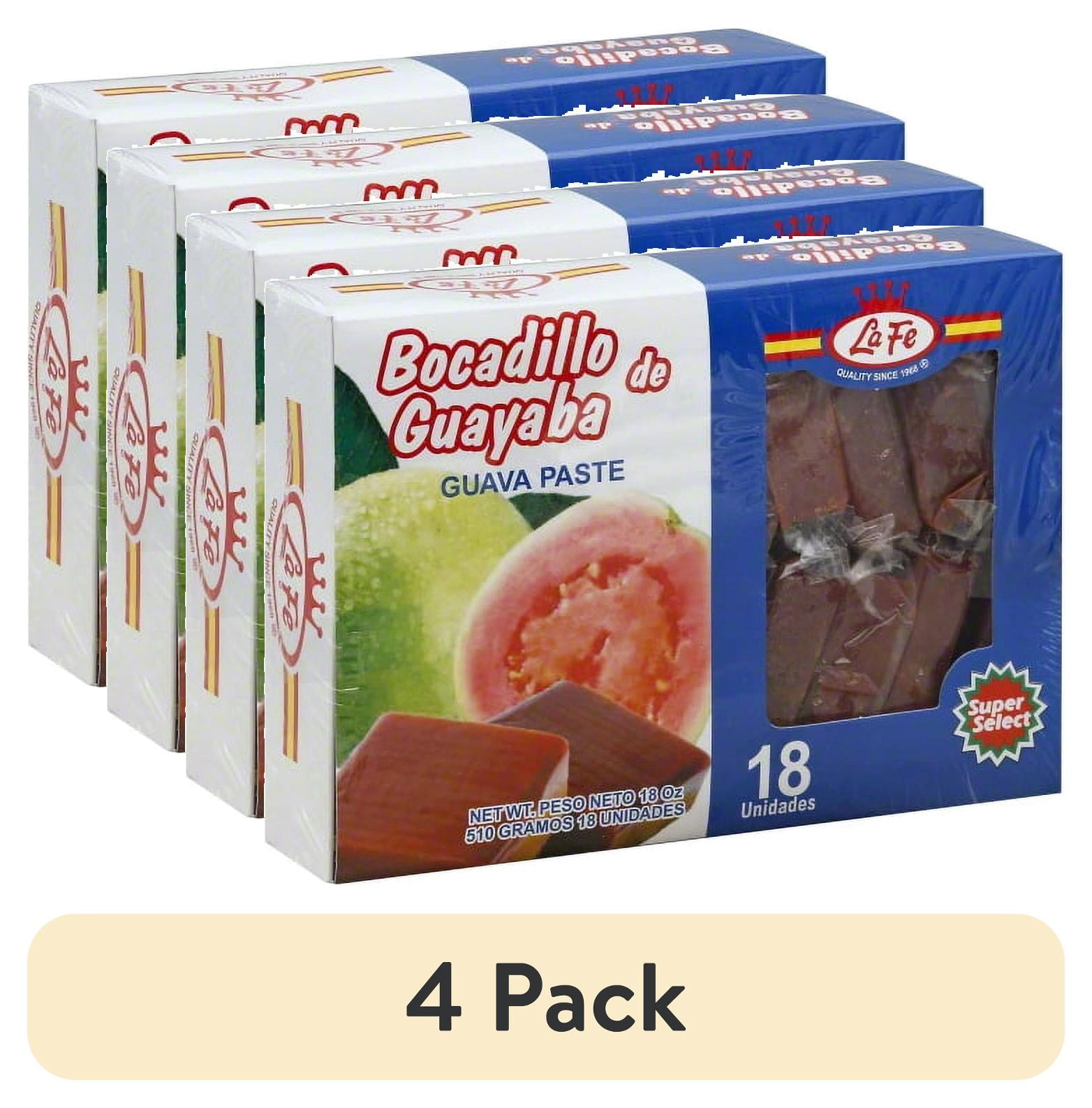 (4 pack) La Fe Guava Bites, 10 oz