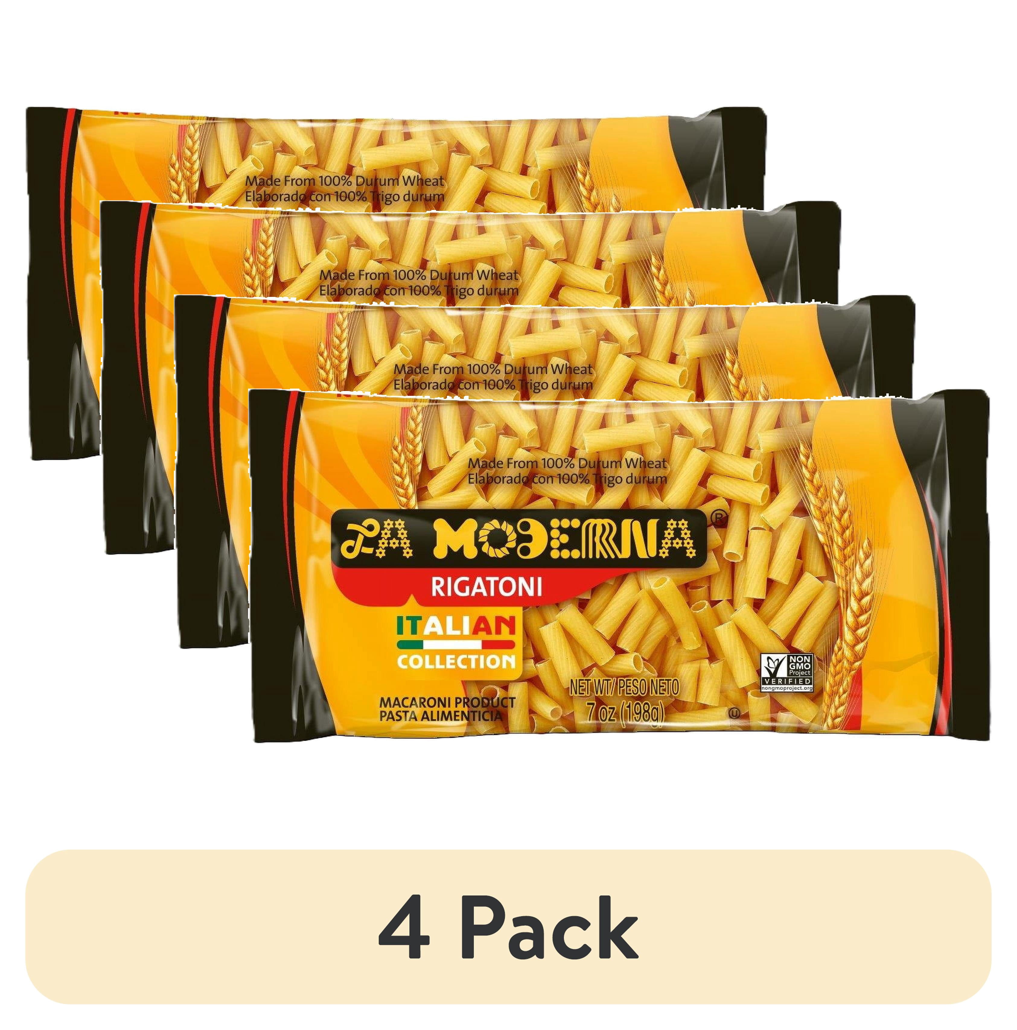 (4 pack) La Moderna Rigatoni Pasta, 16 oz