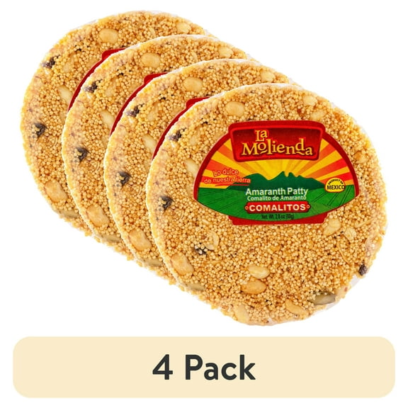 (4 pack) La Molienda Amaranth Patty, 2.8 Oz.