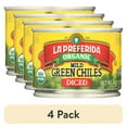 thumbnail image 1 of (4 pack) La Preferida Diced Tomatoes Green Chilies, 4 Fl Oz, 1 of 3