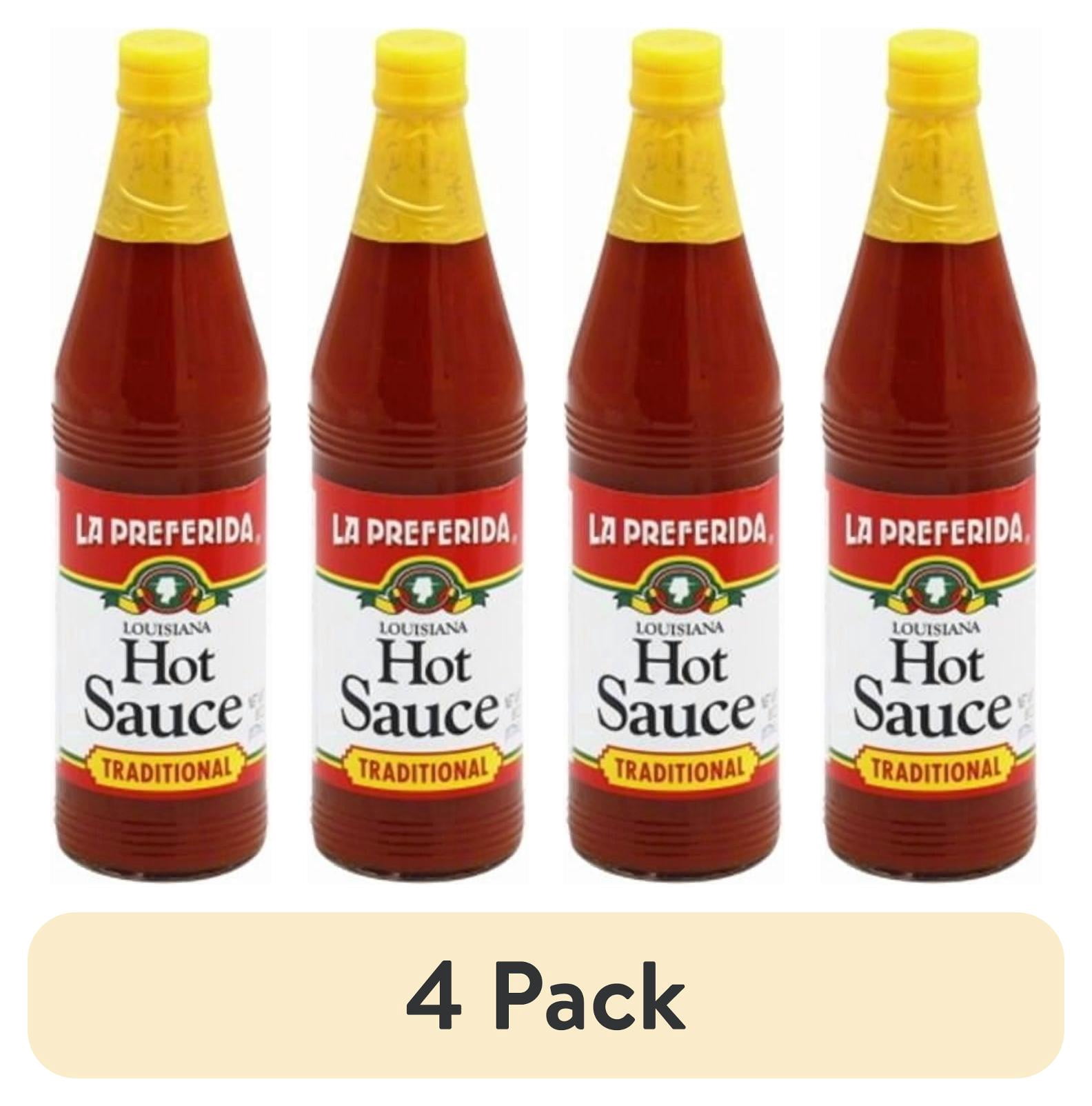 (4 pack) La Preferida Traditional Hot Sauce, 6 Oz