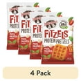 thumbnail image 1 of (4 pack) Lenny and Larry's Fitzels Protein Pretzels, Pizza Palooza, 20g Protein, 3oz, 1 of 8
