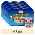 thumbnail image 1 of (4 pack) Libby's Vienna Sausages, 10g Protein Per Serving, 4.6 oz. Can (Pack of 6), 1 of 9