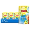 thumbnail image 1 of (4 pack) Lipton Lemon Iced Tea Mix, 28 Quarts, 1 of 8