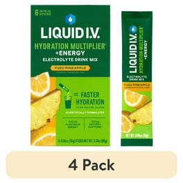 Zipfizz Healthy Energy Drink Mix, Peach Mango & Pink