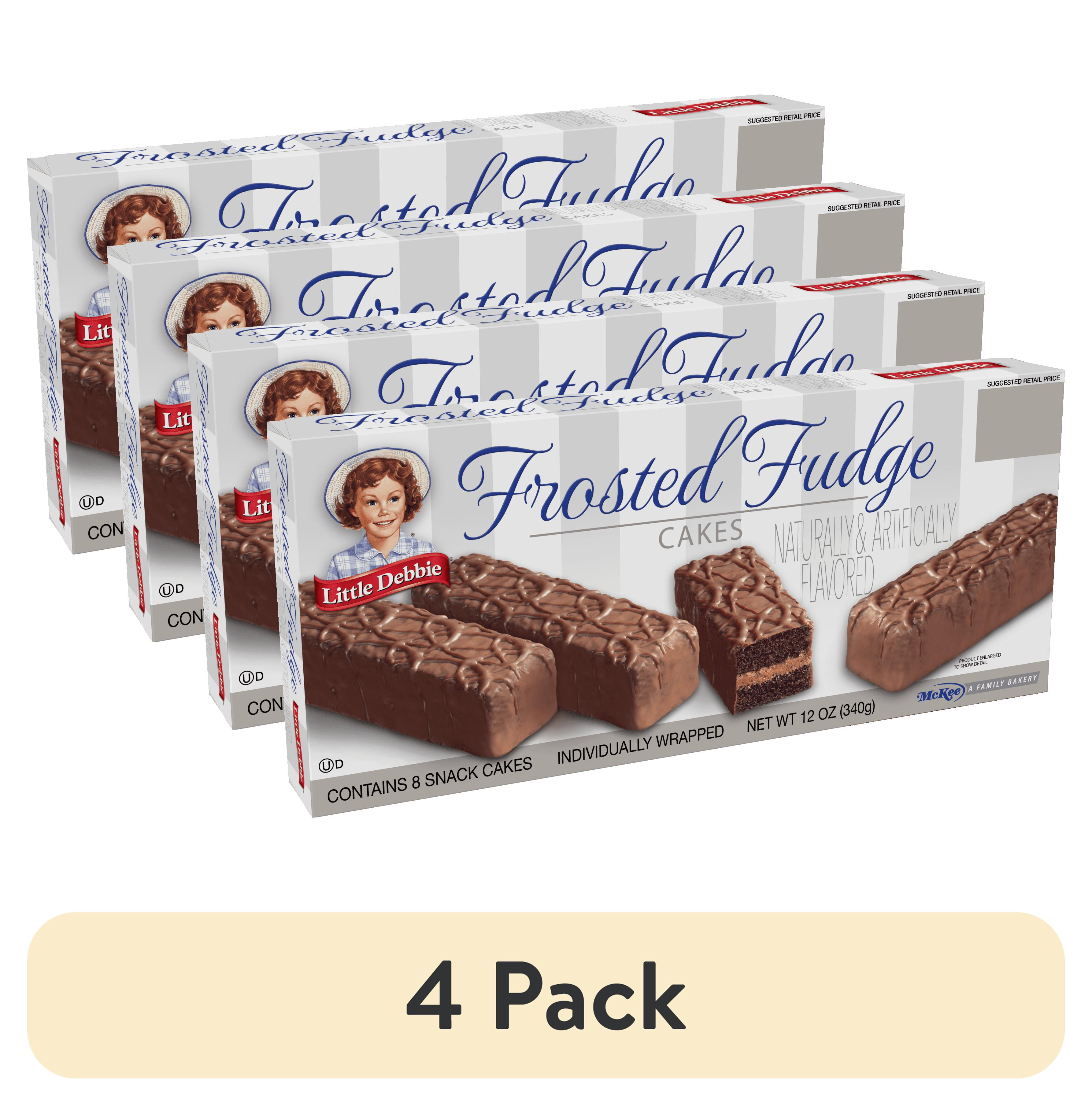 (4 pack) Little Debbie Frosted Fudge Cakes, 8 Count, 12 oz