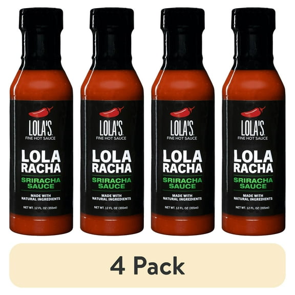 (4 pack) Lola's Lola Racha Sriracha Sauce