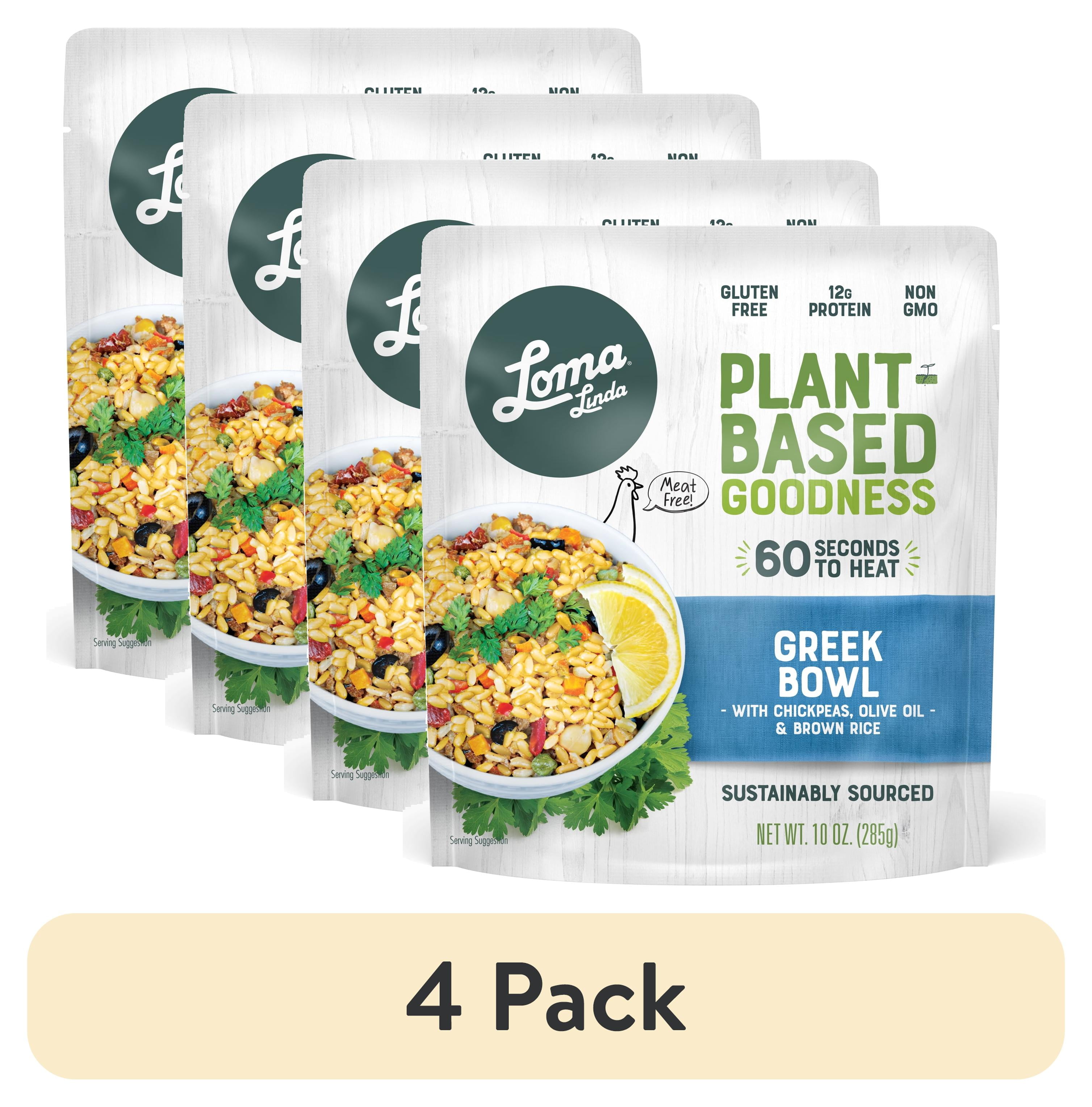(4 pack) Loma Linda Greek Bowl, 10oz