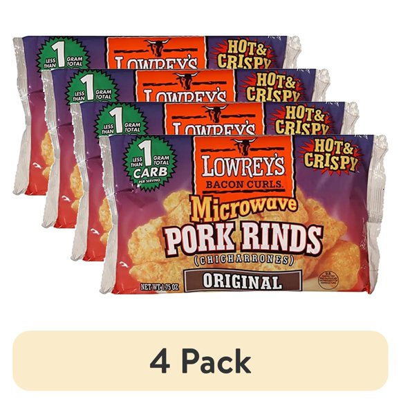Pork Rinds Mircowave Microwave Pork Rinds in Chips - Walmart.com