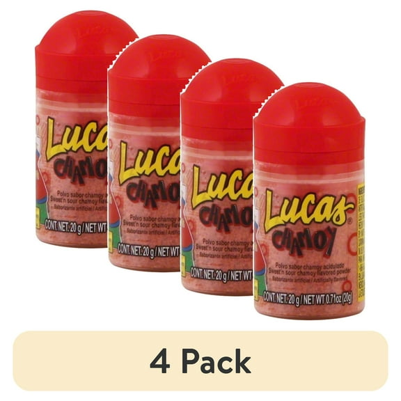 (4 pack) Lucas Sweet&sour Chamoy Powder Ea.