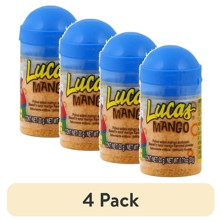 (4 pack) Lucas Sweet&sour Mango Powder Ea.