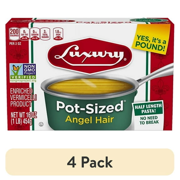 (4 pack) Luxury 16 oz Capellini