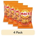 thumbnail image 1 of (4 pack) Mac's BBQ Chicharrones Pork Rinds, Pork Skins, 4 oz Bag, 1 of 8