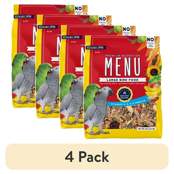 (4 pack) MENU Large Bird 4lb