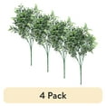 thumbnail image 1 of (4 pack) Mainstays 14.2" Green Artificial Boxwood Leaf Pick, 1 of 7