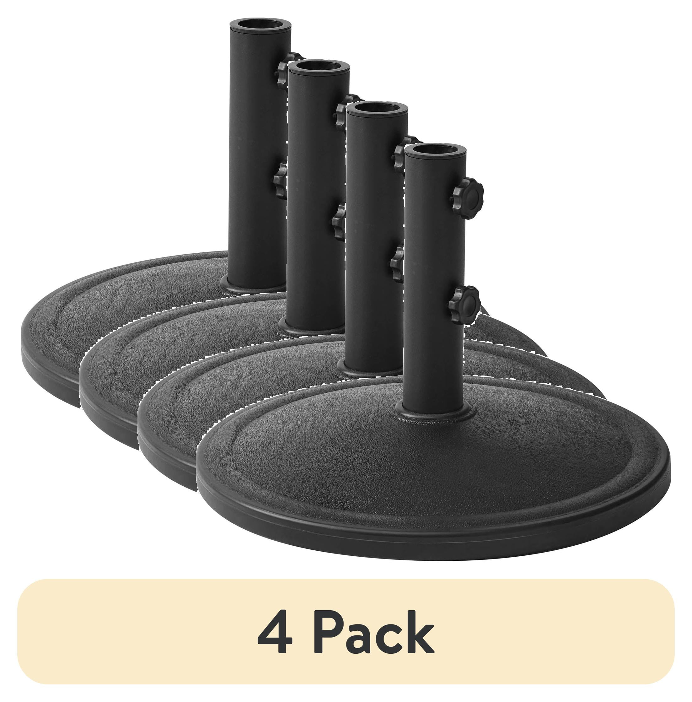 26 lbs patio umbrella base in black internet 203469652 US Weight Pound for Table resulting in a substantial weight of 26 pounds 26 Lbs. Outdoor Umbrella Base