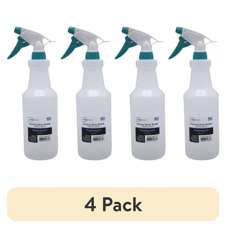 (4 pack) Mainstays 28 oz Teal Splash Plastic Spray Bottle