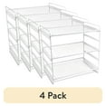 thumbnail image 1 of (4 pack) Mainstays Storage Shelf Unit – Space-Saving Shelving for Home, Closet, Kitchen & Garage, 1 of 8
