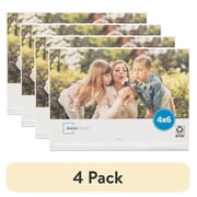 (4 pack) Mainstays – 6x4 Picture Frame – Acrylic Tabletop Photo Frame