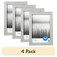 thumbnail image 1 of (4 pack) Mainstays 4x6 Linear Picture Frame, Gray, 1 of 7
