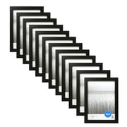 4 pack Mainstays 5 x 7 Black Gallery Picture Frame, Tabletop or Wall Display, Set of 3