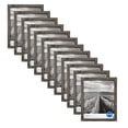 thumbnail image 1 of (4 pack) Mainstays - 8x10 Picture Frame - Rustic Gray Gallery Linear Program Tabletop & Wall Photo Frame, Set of 3, 1 of 8